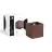 D'Lite Wandleuchte Nova Rust Up & Down 4.9W 480lm - 830 Warmweiß | IP54 - Verstellbarer Abstrahlwinkel
