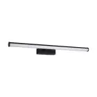 Eglo Applique Murale Vadumi Noir Éclairage de salle de bains 11W 1350lm - 840 Blanc Froid | IP44 